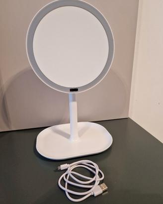 Specchio makeup Luce LED sensore, Ingrandimento 5X