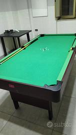 NG Biliardo Siena gambe pieghevoli e ritorno palla