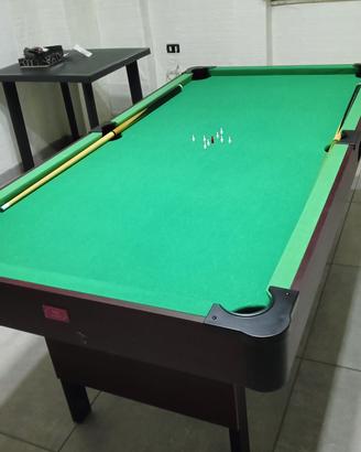 NG Biliardo Siena gambe pieghevoli e ritorno palla