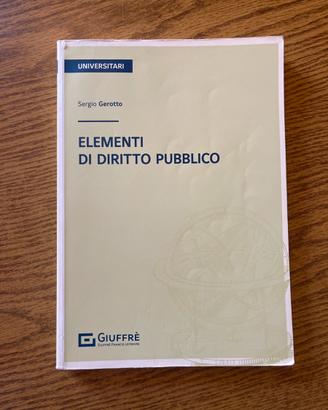 Elementi di diritto pubblico di S.Gerotto