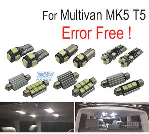 KIT 18 LAMPADE LED INTERNE PER VOLKSWAGEN VW MULTI