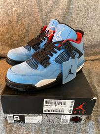 Jordan 4 Retro Travis Scott Cactus Jack taglia 41