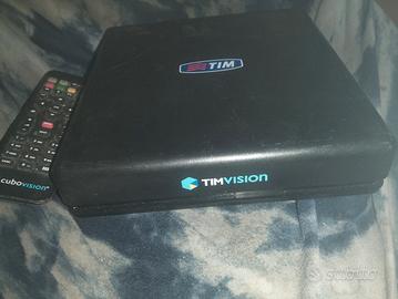 tim vision cubo vision con telecomando originale