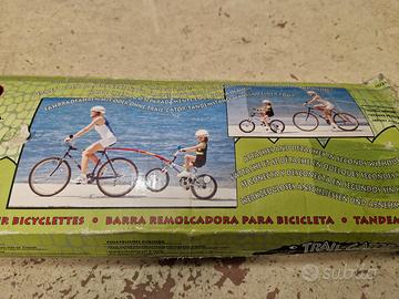 Gancio traino bici bambino 