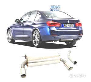 SCARICO SPORTIVO BMW F30 316 320 325 LOOK M DOPPIA