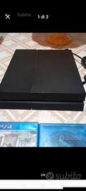 PS4 con 2 giochi