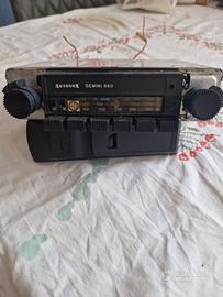 Autoradio epoca autovox originale alfa romeo logo
