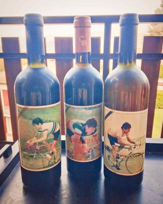 3 bottiglie da collezione 