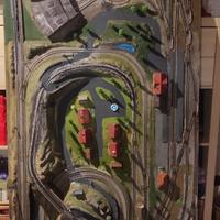 Plastico ferroviario scala N cm 200*105