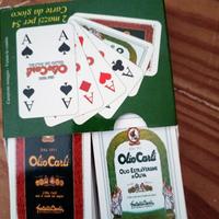 carte da gioco pubblicitarie vintage