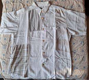 Camicia lino quadri