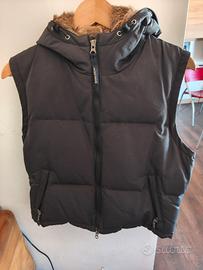 Piumino smanicato Woolrich nero 