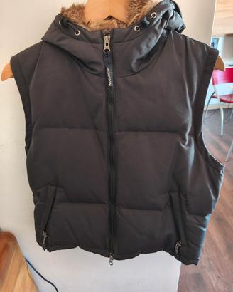 Piumino smanicato Woolrich nero 