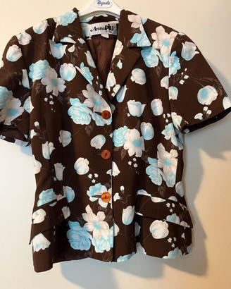 Giacchina/camicia maniche corte, taglia 44/46