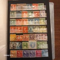 album francobolli USA e Canada 