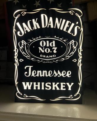 Lampada a Led Jack Daniels