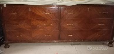 Cassettiera ed armadio fine anni 50