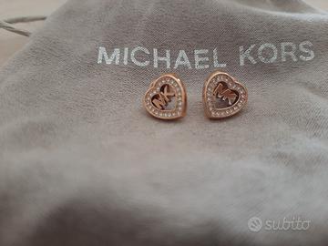 orecchini originali Michael kors in acciaio