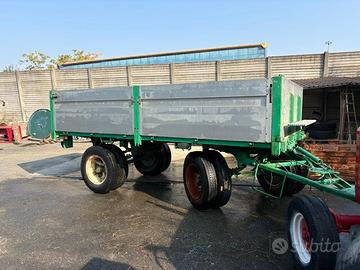 Rimorchio agricolo Viberti 450 cm x 250 sponde e p