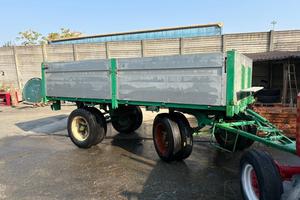 Rimorchio agricolo Viberti 450 cm x 250 sponde e p