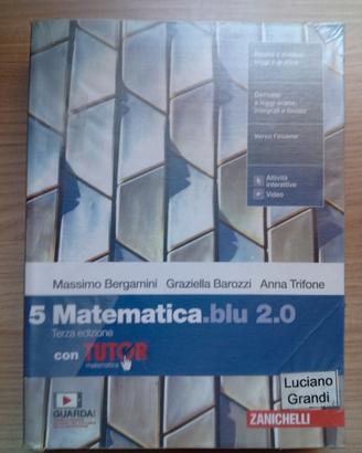 Matematica.blu 2.0 Terza Edizione 