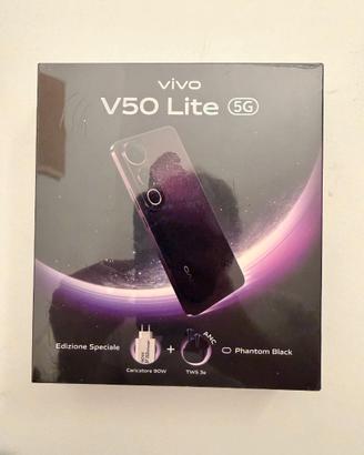 vivo V50 Lite 5G 8/256GB Phantom Black SIGILLATO +