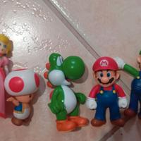 personaggi super Mario da collezione 