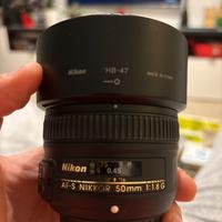 Obiettivo af-s nikkor 50mm f1,8