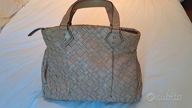 borsa in pelle intrecciata Max Mara
