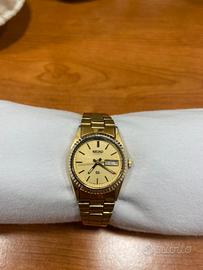 Orologio da polso Seiko placcato oro