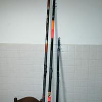 Tre canne teleregolabili Triana Zebco Alcedo