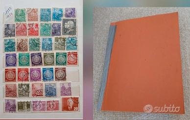Album Germania DDR- 350 francobolli usati