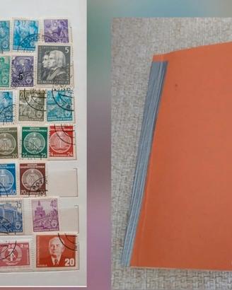 Album Germania DDR- 350 francobolli usati