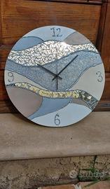 Orologio artigianale in mosaico