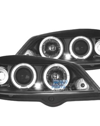 FARI PER OPEL ASTRA G 98-04 ANGEL EYES CCFL FONDO 