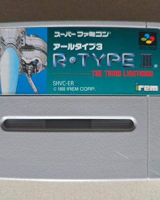 R-Type III The Third Lightning Super Famicom JAP