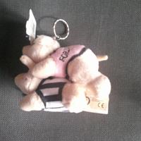 Coppia peluches allusiva su vittoria del Palermo