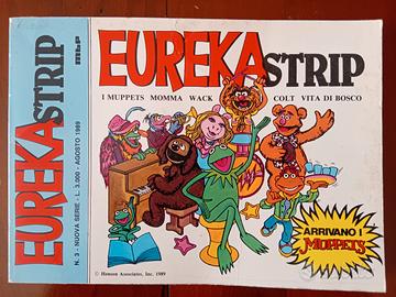 VECCHIO FUMETTO EUREKA STRIP ARRIVANO I MUPPETS 