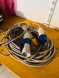 Cavo con prese campeggio