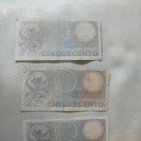 500 lire di carta