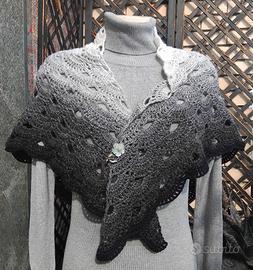 Scialle, mantellina della nonna, handmade