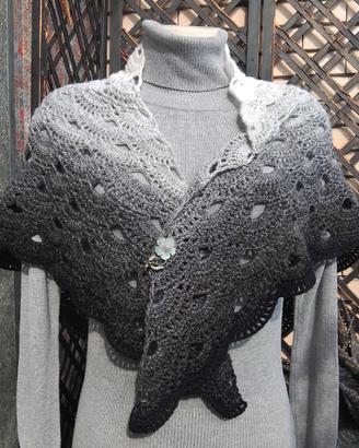 Scialle, mantellina della nonna, handmade