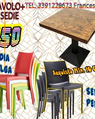 PROMO TAVOLI E SEDIE BAR PUB PIZZERIA