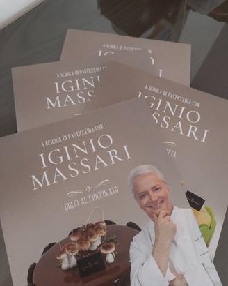 4 libri pasticceria Iginio Massari