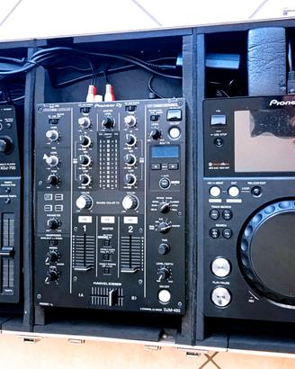 Consolle Pioneer professionale per DJ completa