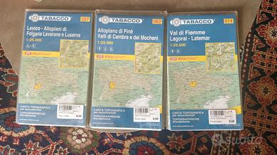 Carte topografiche trentino