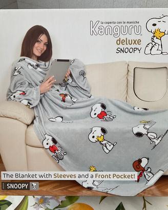 Coperta maniche lunghe kanguru deluxe