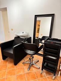 set parrucchiere professionale pari al nuovo 