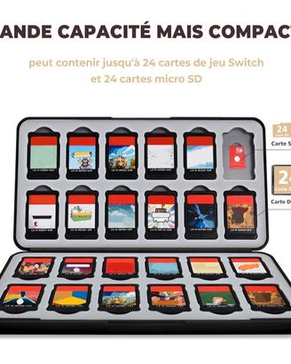 Porta Schede Giochi Nintendo Switch 