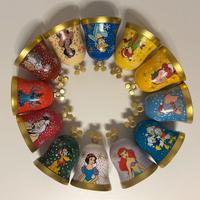 Collezzione completa campanelle Disney Conad
